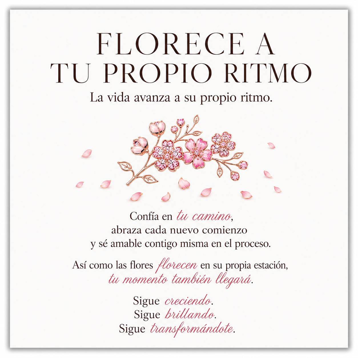 Anillo Flor de Durazno – Florece a Tu Ritmo