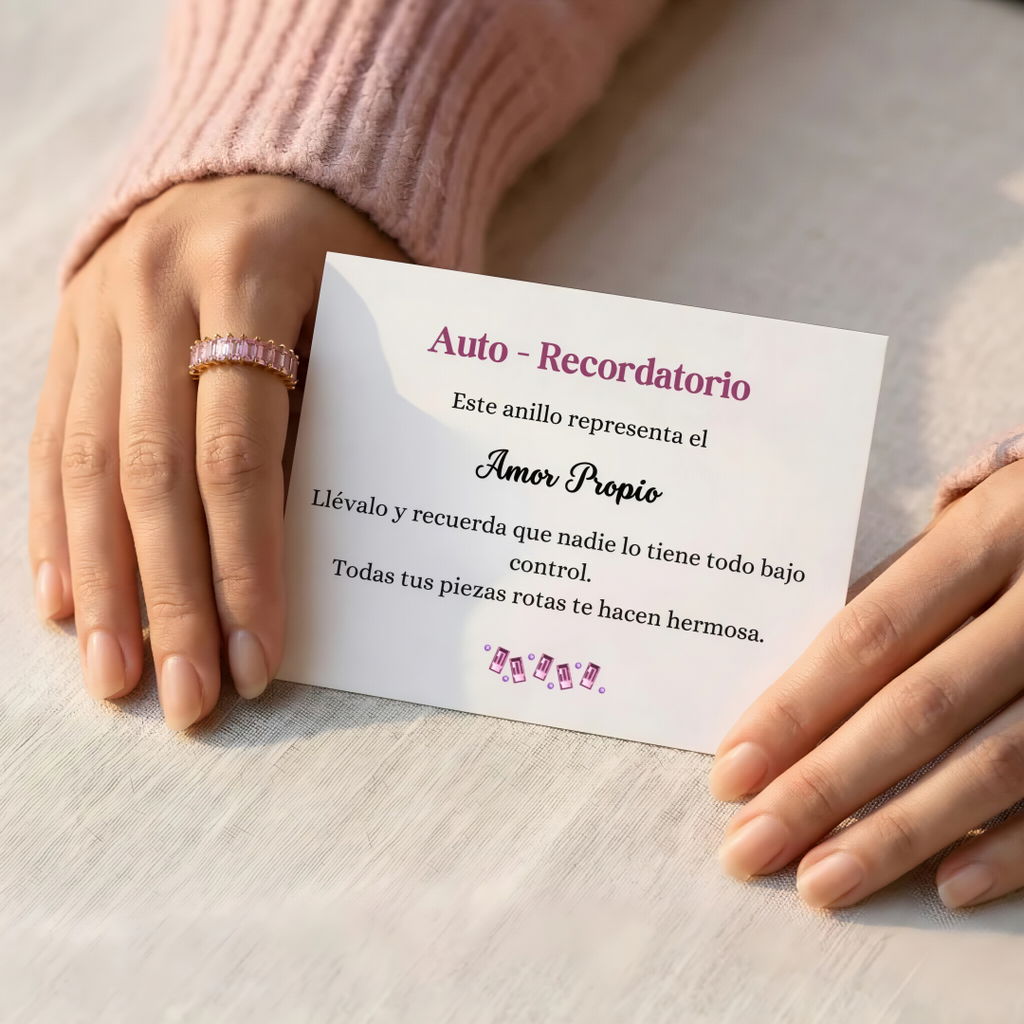 Anillo Amor Propio – Todas Mis Piezas