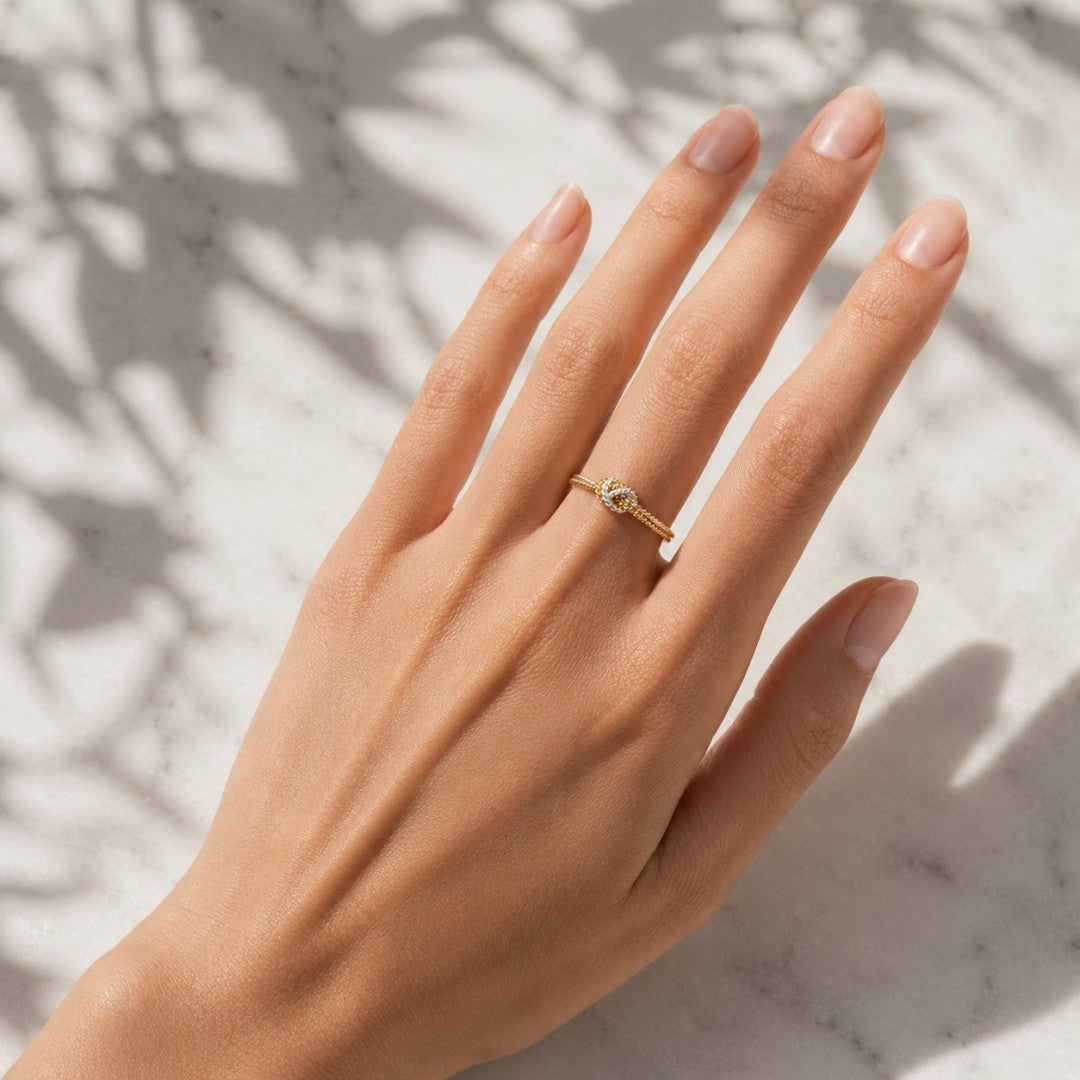 Anillo Nudo Trenzado – Destinos Entrelazados