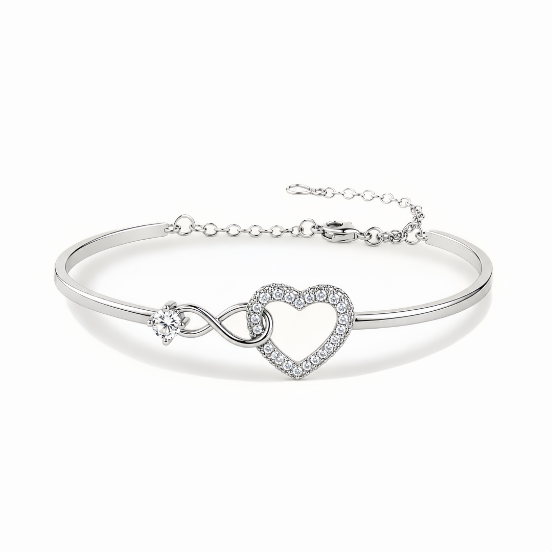 Pulsera Corazón Infinity