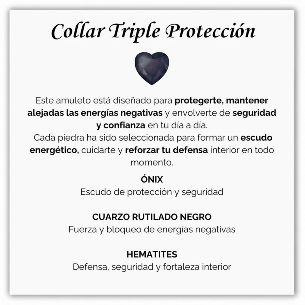 Collar Triple Protección – Fuerza, Equilibrio y Defensa