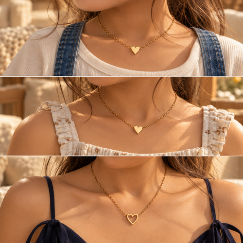 Set de Collares Amor Eterno – Madre e Hija