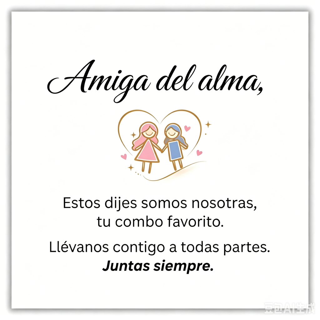 Collar con Piedra de Nacimiento — “Amistad sin fin”