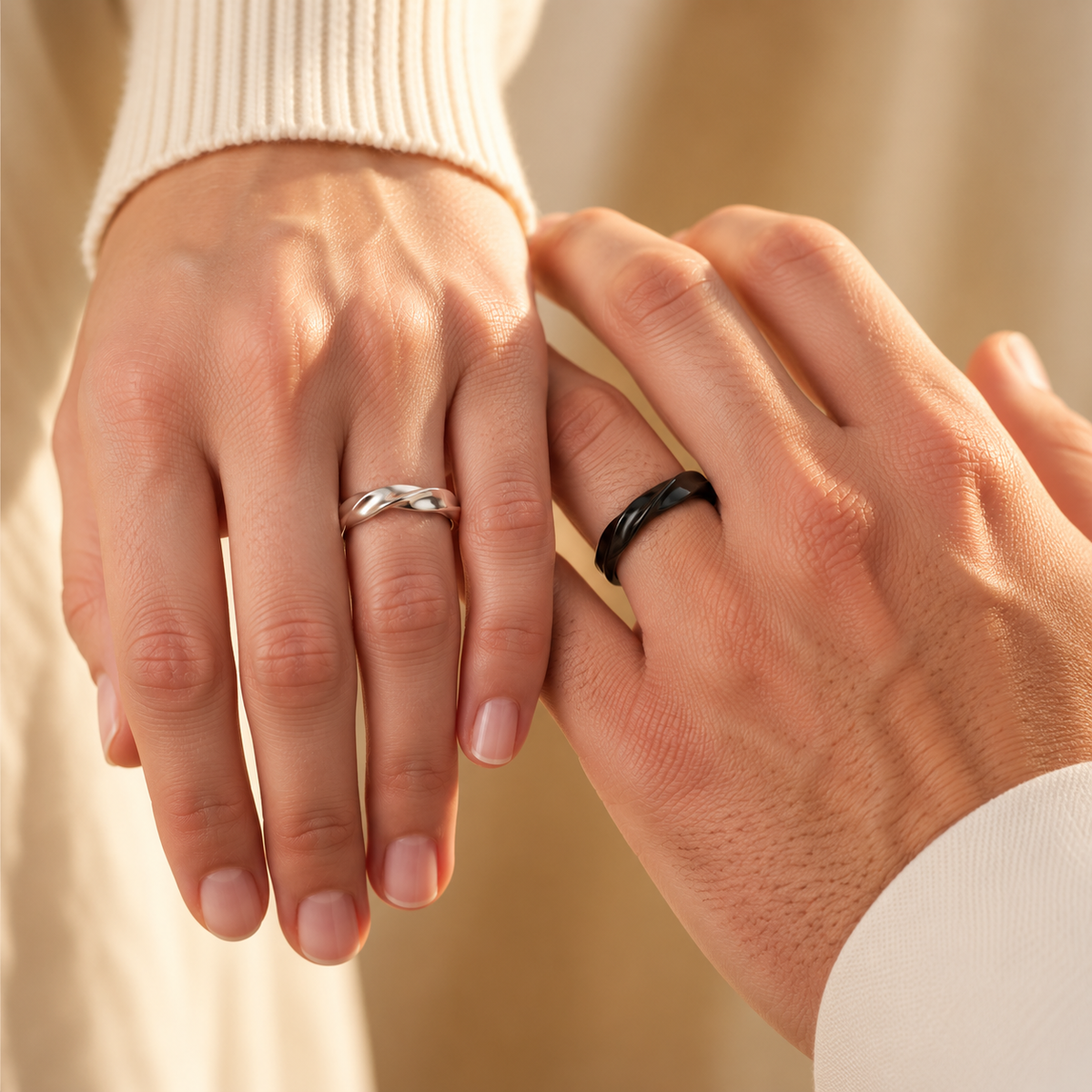 Anillos de Promesa – Juego de Anillos para Pareja