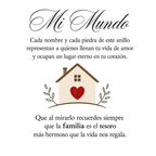Anillo Mi Mundo - Personalizado