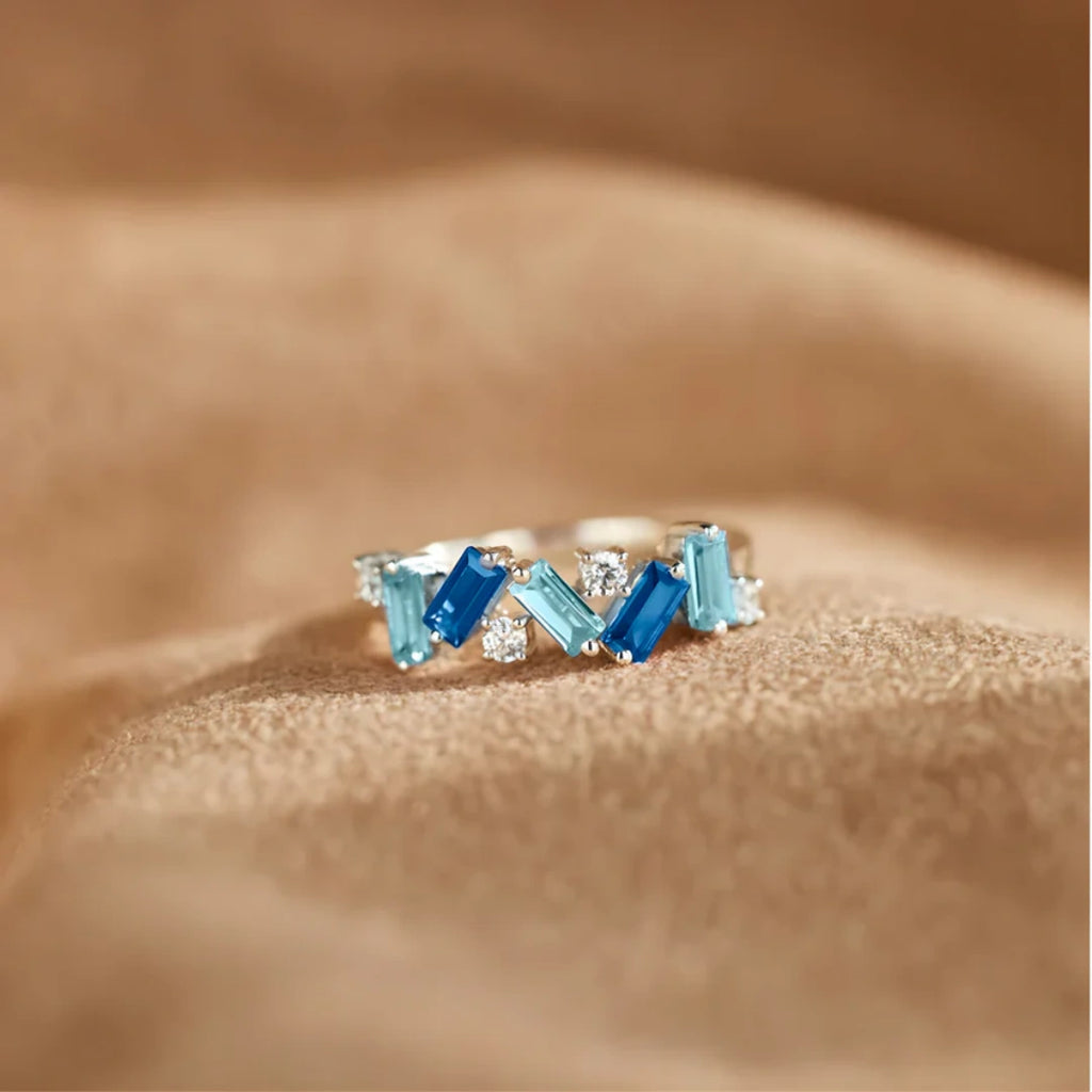 Anillo Serenidad Azul - Amor Propio
