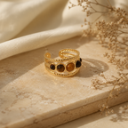 Anillo Amuleto Ojo de Tigre – Protección y Fuerza