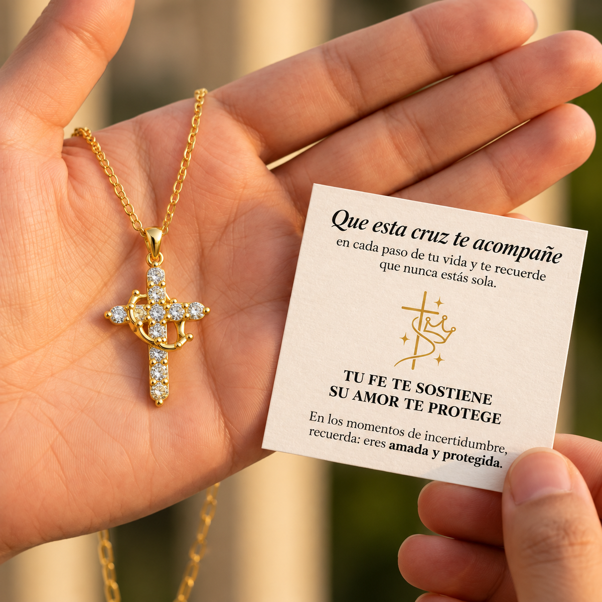 Collar Fe Eterna -- Edición Personalizada