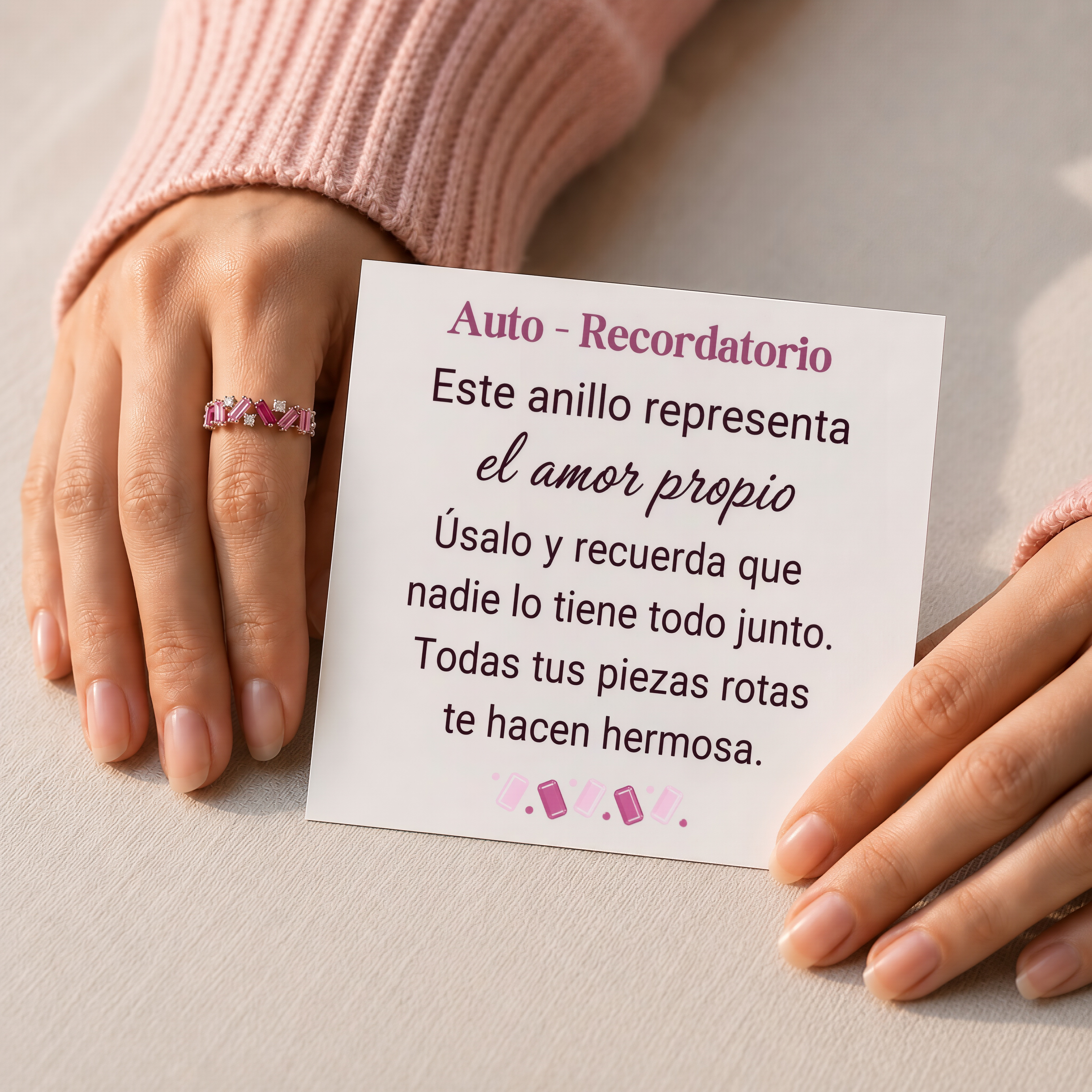 Anillo Esencia - Amor Propio