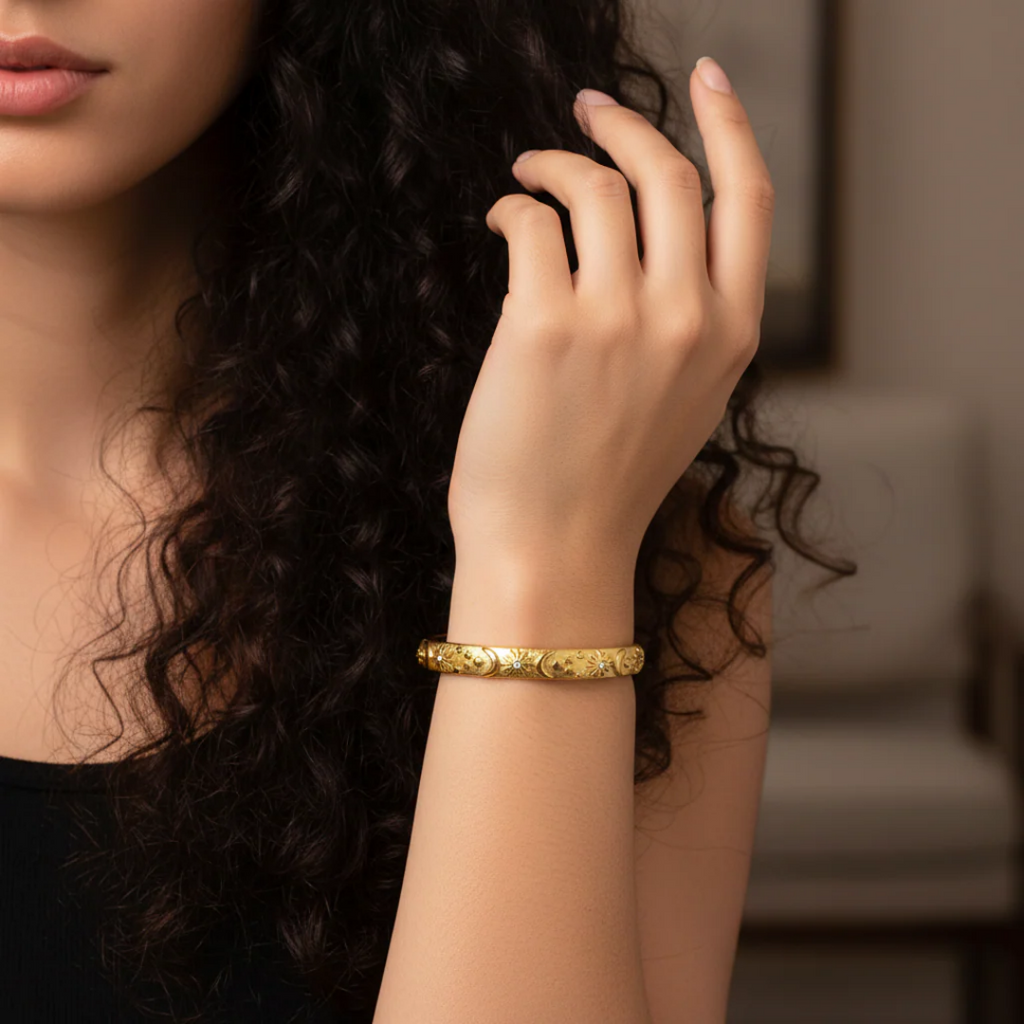 Pulsera Sol, Luna y Estrellas