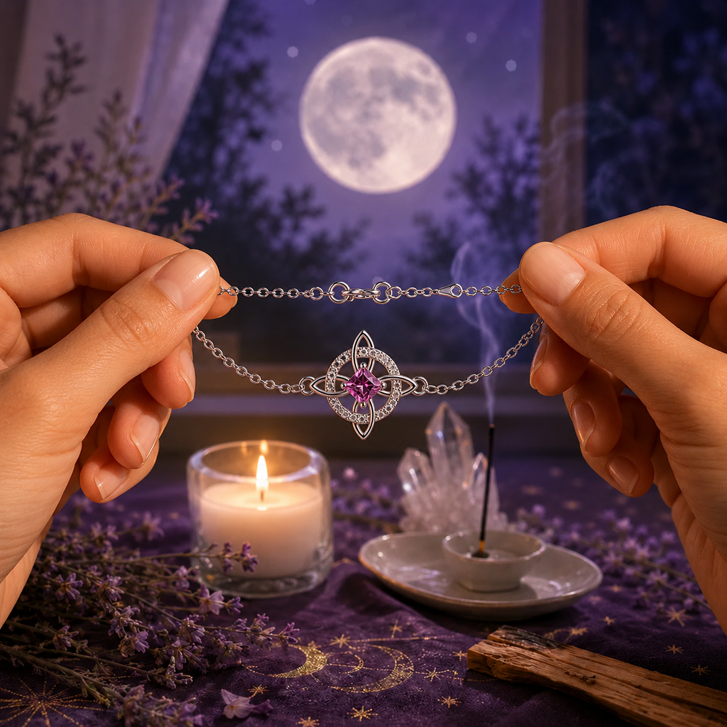 Pulsera Nudo de Bruja Protector