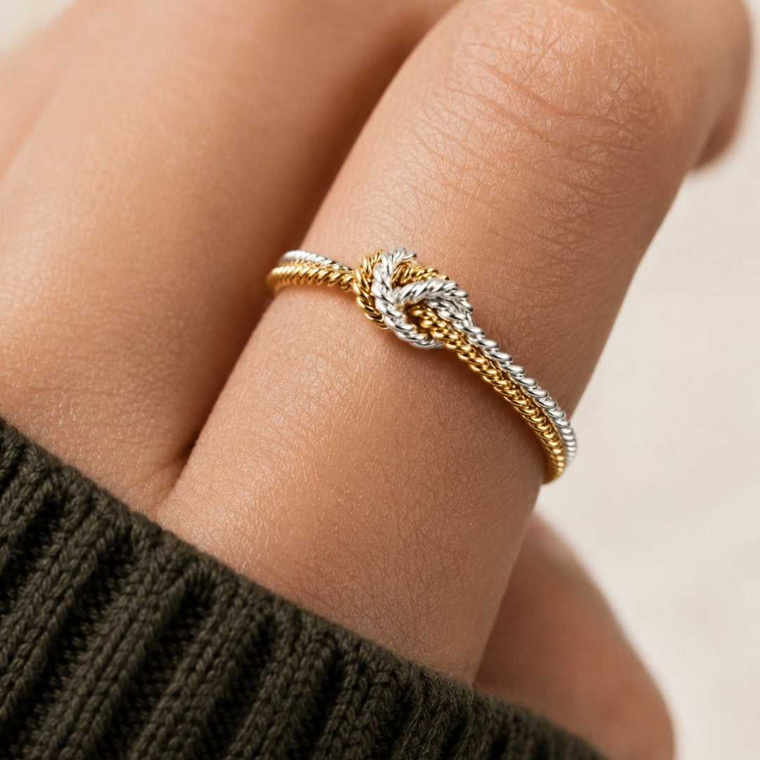 Anillo Nudo Trenzado – Destinos Entrelazados