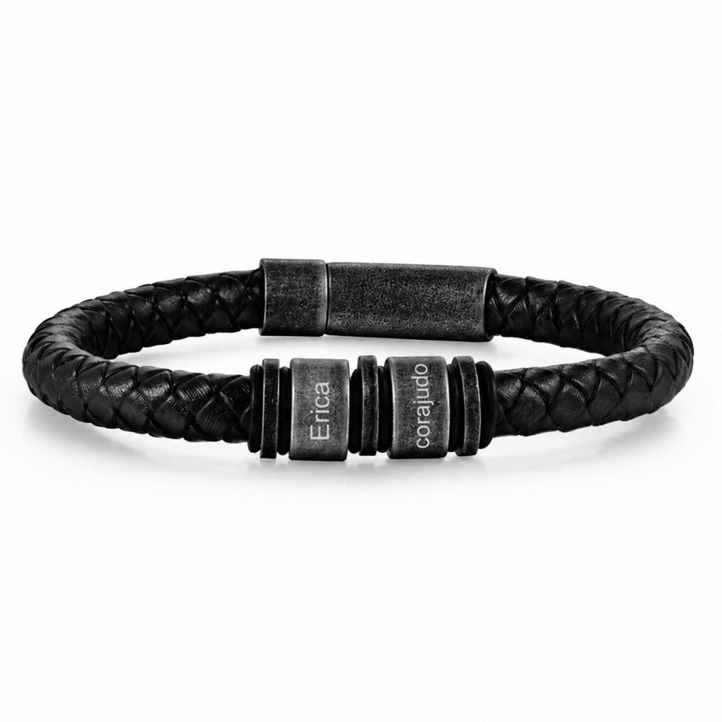 Pulsera personalizada con nombres—Fuerza de Familia