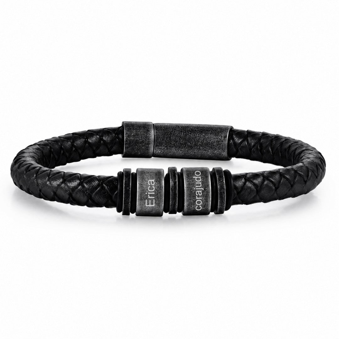 Pulsera personalizada con nombres—Fuerza de Familia