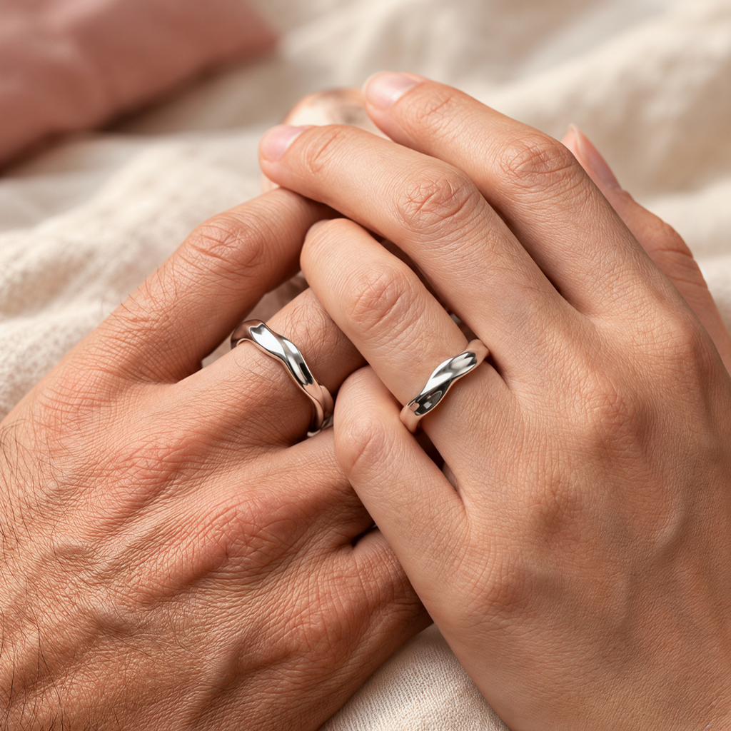 Anillos de Promesa – Juego de Anillos para Pareja