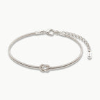 Pulsera Nudo Eterno — “Tú y Yo.”