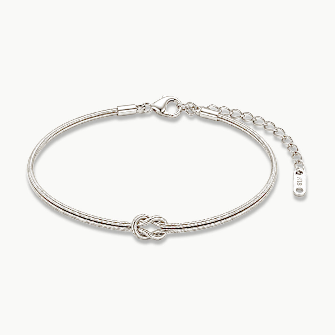 Pulsera Nudo Eterno — “Lo que nos une”