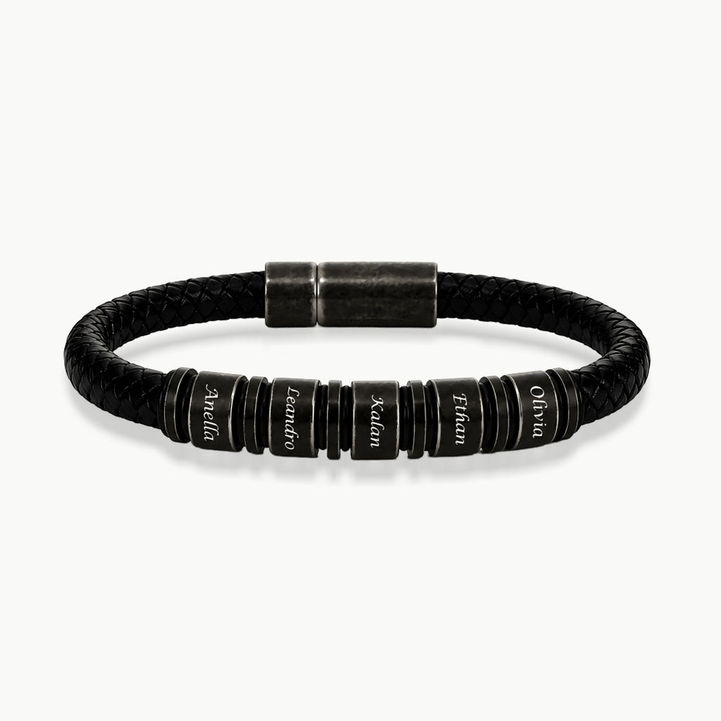 Pulsera personalizada con nombres—Fuerza de Familia