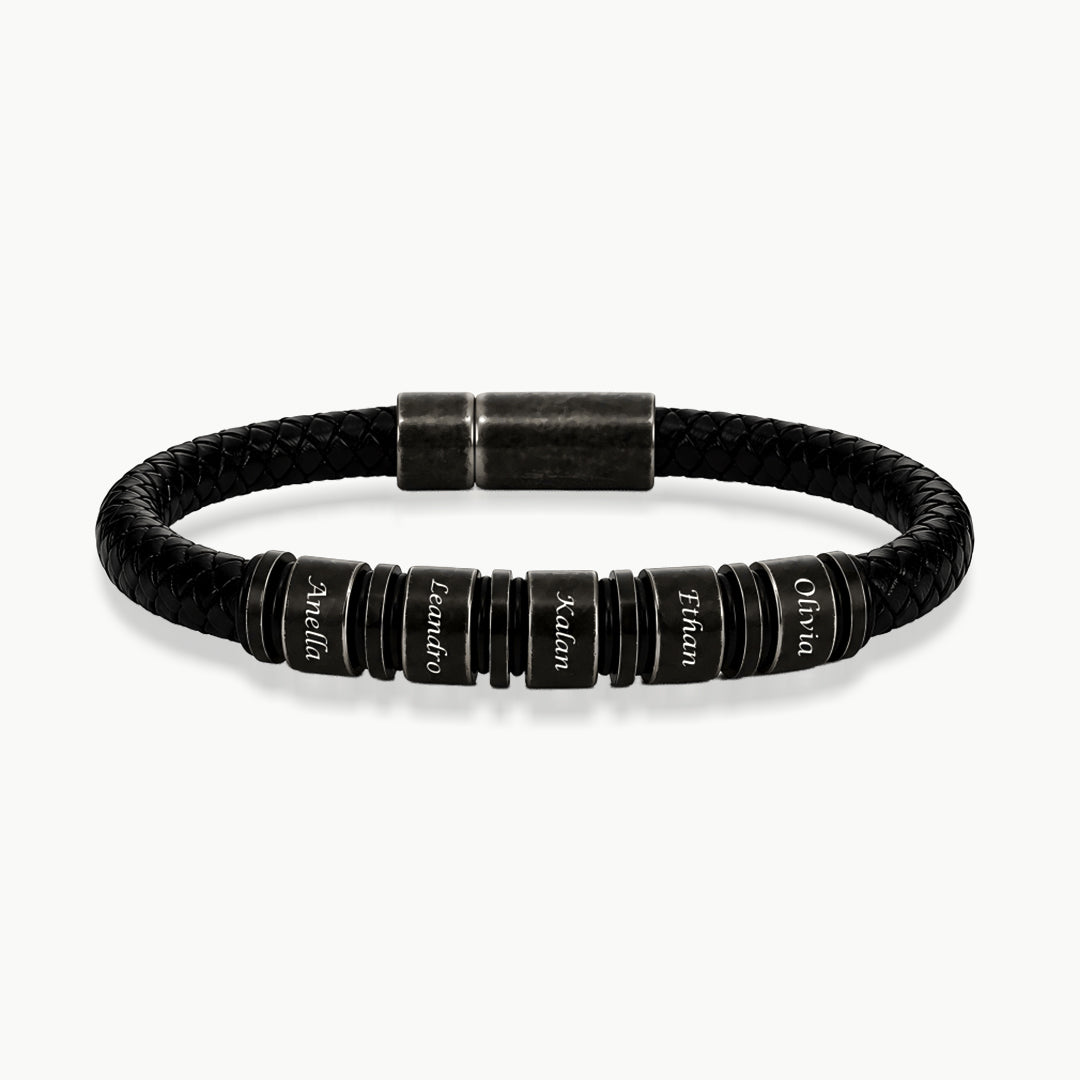 Pulsera personalizada con nombres—Fuerza de Familia