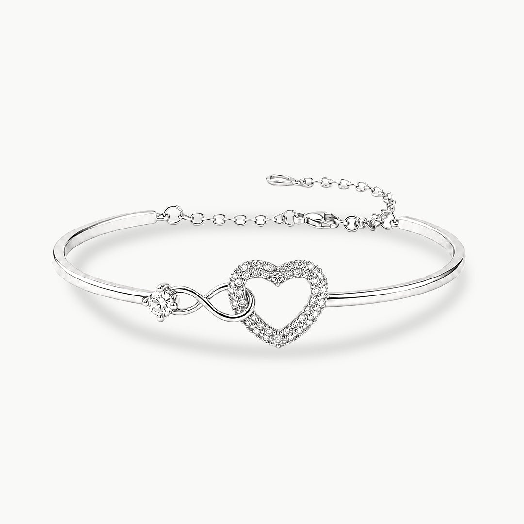 Pulsera Corazón Infinity — “Un amor que permanece”