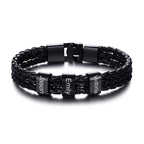 Pulsera de Cuero Personalizada “Amor de Papá Eterno”