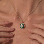 Collar de Turquesa Africana